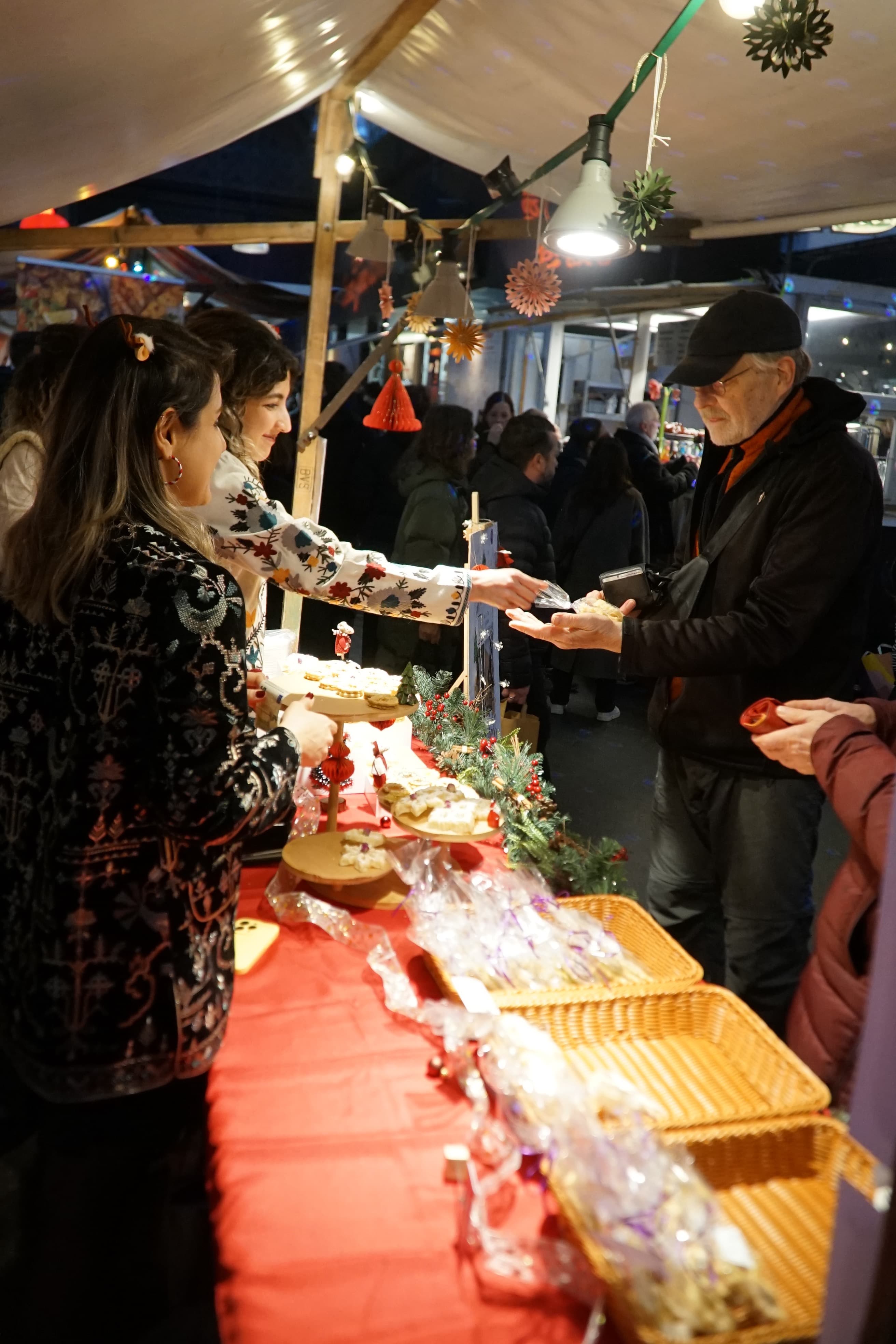 A platter of assorted Persian sweets ready to be served.