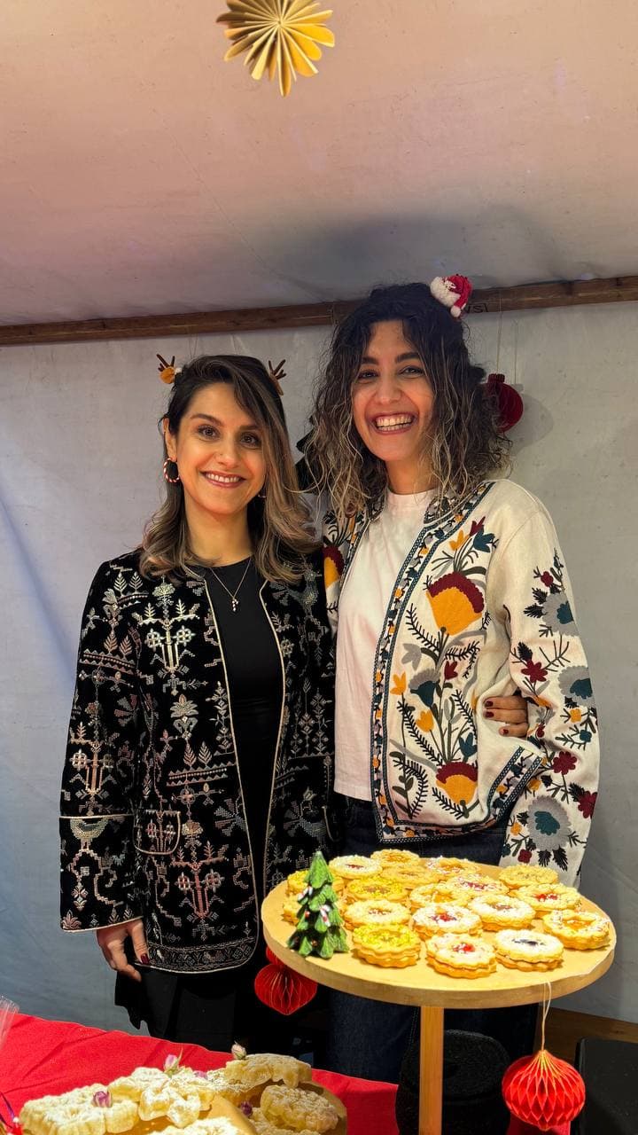 A beautifully arranged plate of traditional sweets.